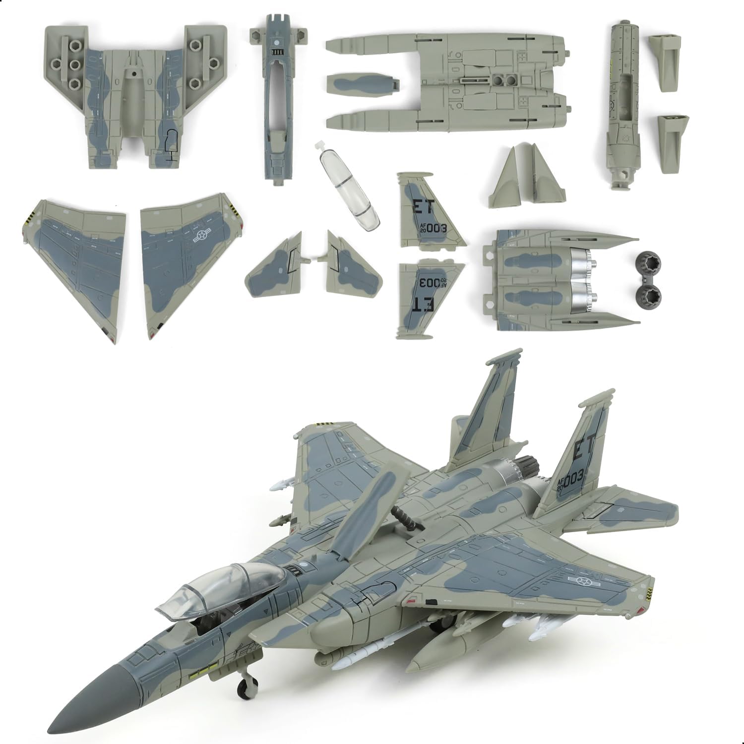 Model Kit Jet - 1/72 F-15EX Eagle II Aereo da