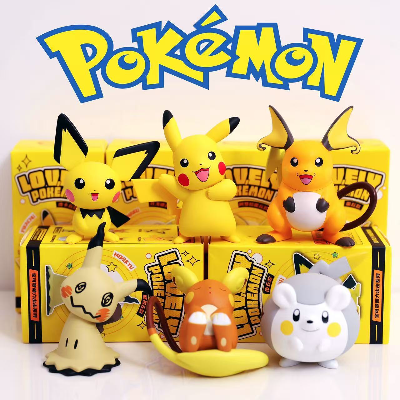 Model Kit Pokemon - Action Figure Pokémon: Mewtwo, Gengar, Pikachu,