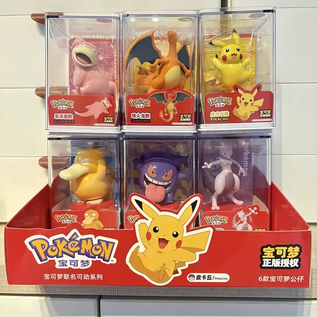 Model Kit Pokemon - Modellini Pokémon: Personaggi Anime Gengar, Pikachu,