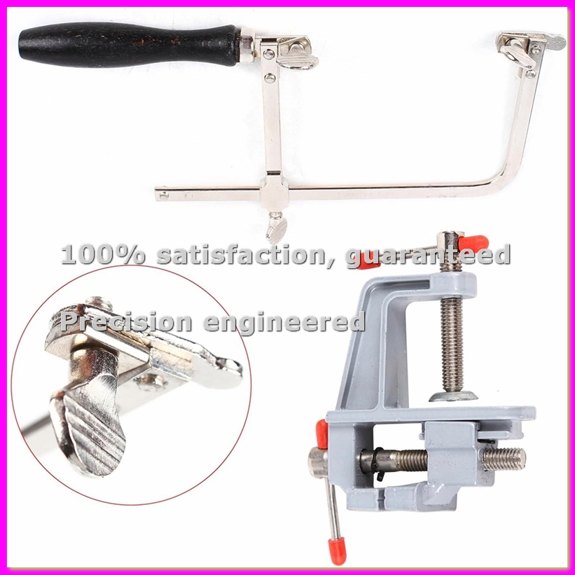 Model Kit Vise - Set Professionale di Seghe per Gioielli