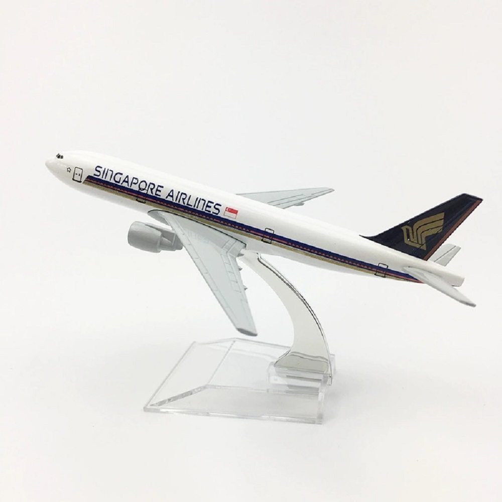 Model Kit Singapore - Modellino in Metallo di Aereo B777