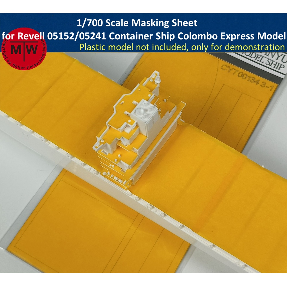 Model Kit Revell - Foglio di Mascheratura in Scala 1/700