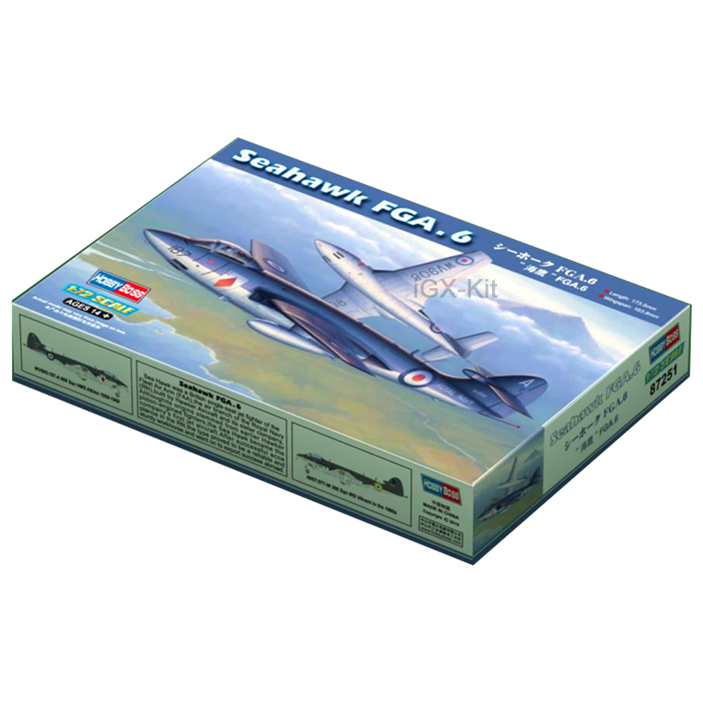Model Kit Jet - HobbyBoss 87251 Modellino in Plastica Scala
