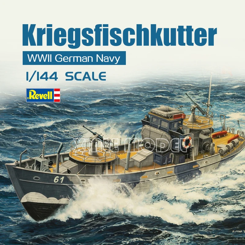 Model Kit Revell - Revell Kit modello di nave assemblato