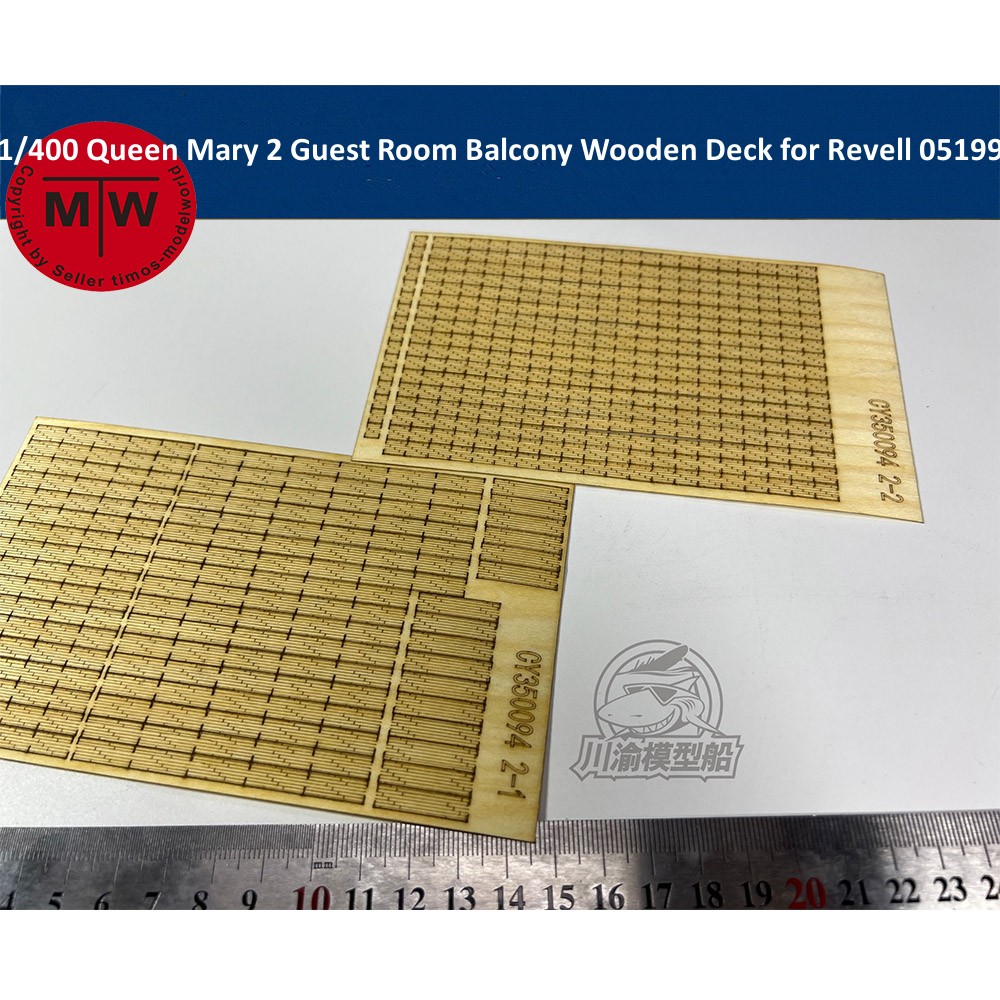 Model Kit Revell - 1/400 scala Queen Mary 2 camera