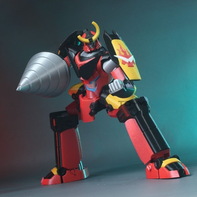 Model Kit Gurren Lagann - Modello 3D di Tengen Toppa Gurren