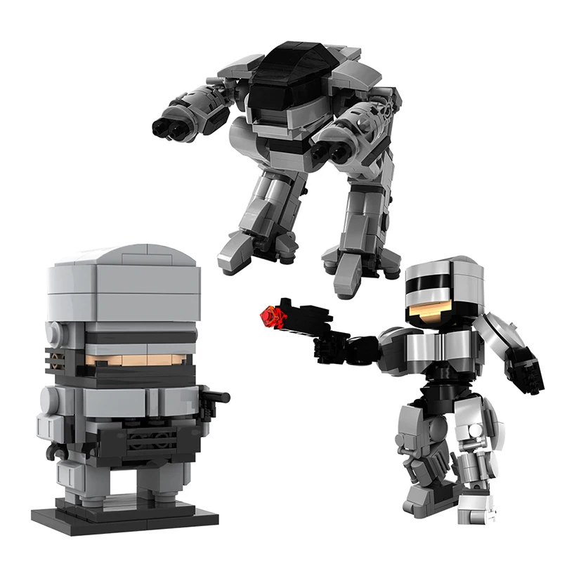 MOC City Mechanical War Police - Model Kit Robocop recensione e prezzo