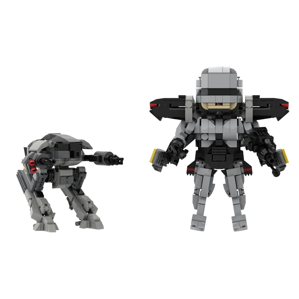 MOC Film MechWarrior RoboCoped - Model Kit Robocop recensione e prezzo