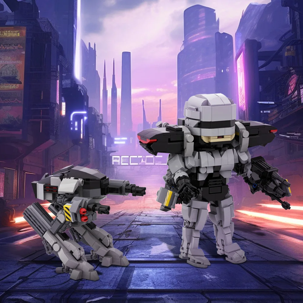 MOC Film MechWarrior RoboCoped - Model Kit Robocop recensione e prezzo