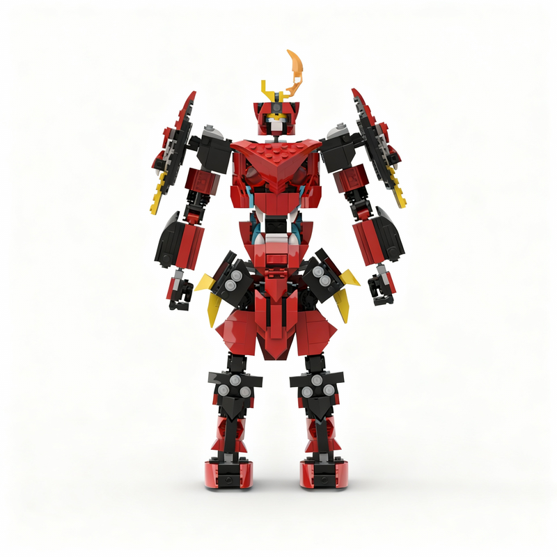 Set di Costruzioni MOC Gurren  - Model Kit Gurren Lagann recensione e prezzo