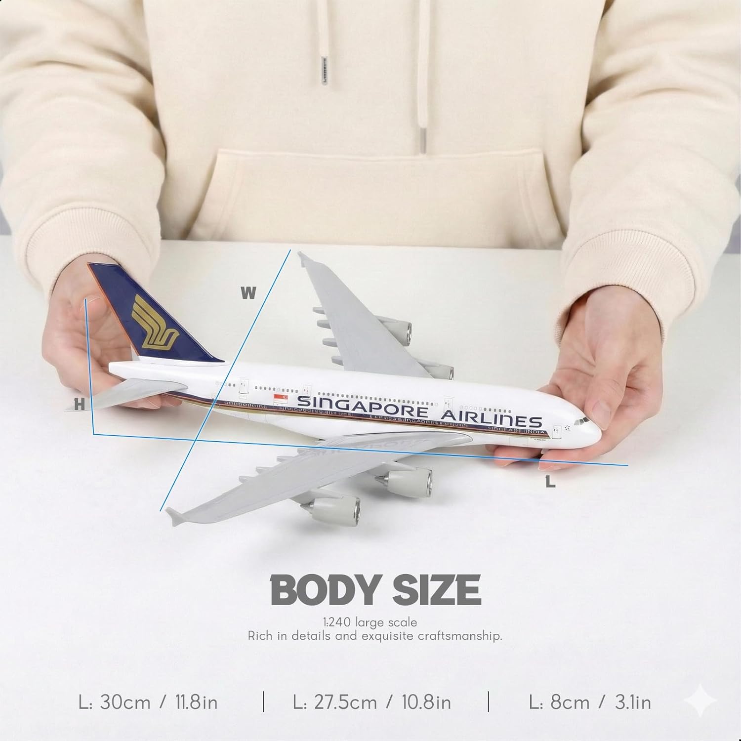 Modellino di Aereo Singapore A - Model Kit Singapore recensione e prezzo