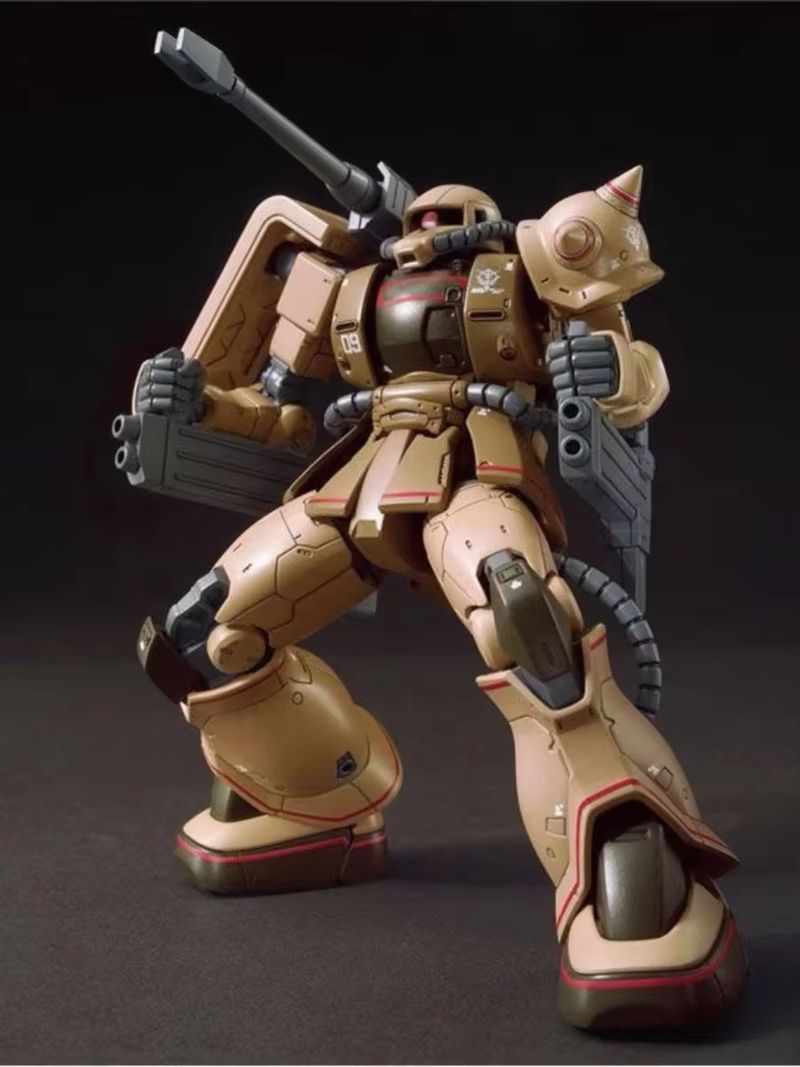 Hg 1/144 Gto Ms-06c-6/R6 Zaku  - Model Kit Gundam Wing recensione e prezzo