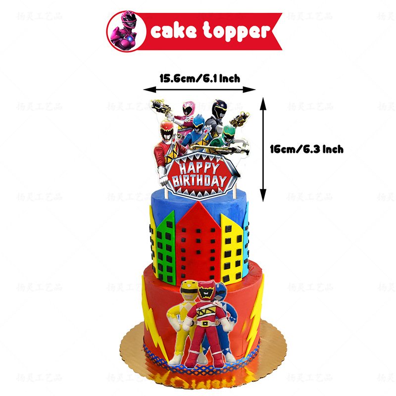 Set Decorazioni Compleanno Bam - Model Kit Power Rangers recensione e prezzo